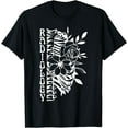 thumbnail image 1 of Radiology Technologist Skeleton Floral X-Ray Rad Tech T-Shirt, 1 of 4