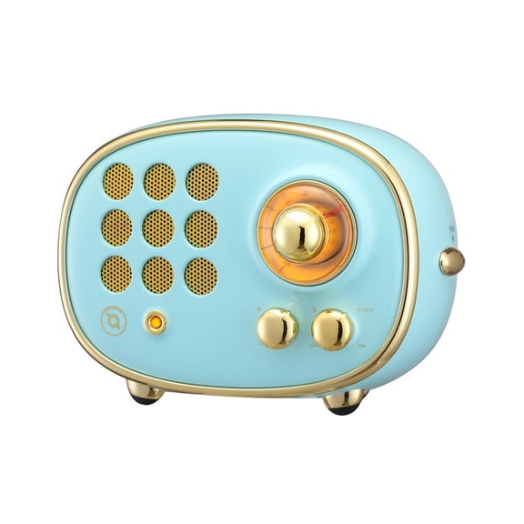 Radiooo Pop Building Block Series Radio Mini Retro Wireless Bluetooth Speaker Creative Birthday Present ,Easy to Use