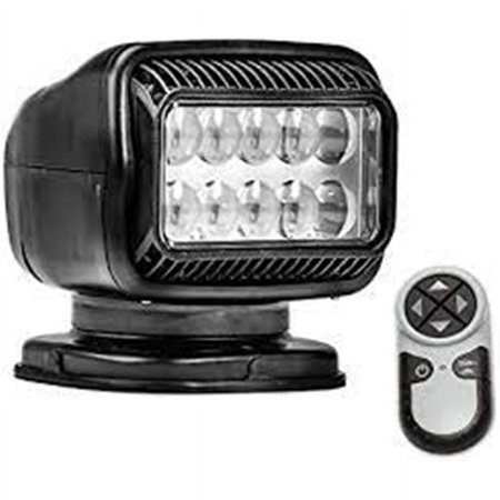 Radioray LED Permanent Mount with Wireless Handheld Remote, Black