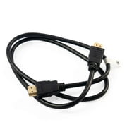 Radioshack HDMI 2.0 MALE TO MALE ROUND BLACK 4K ETHERNET CABLE 3FT