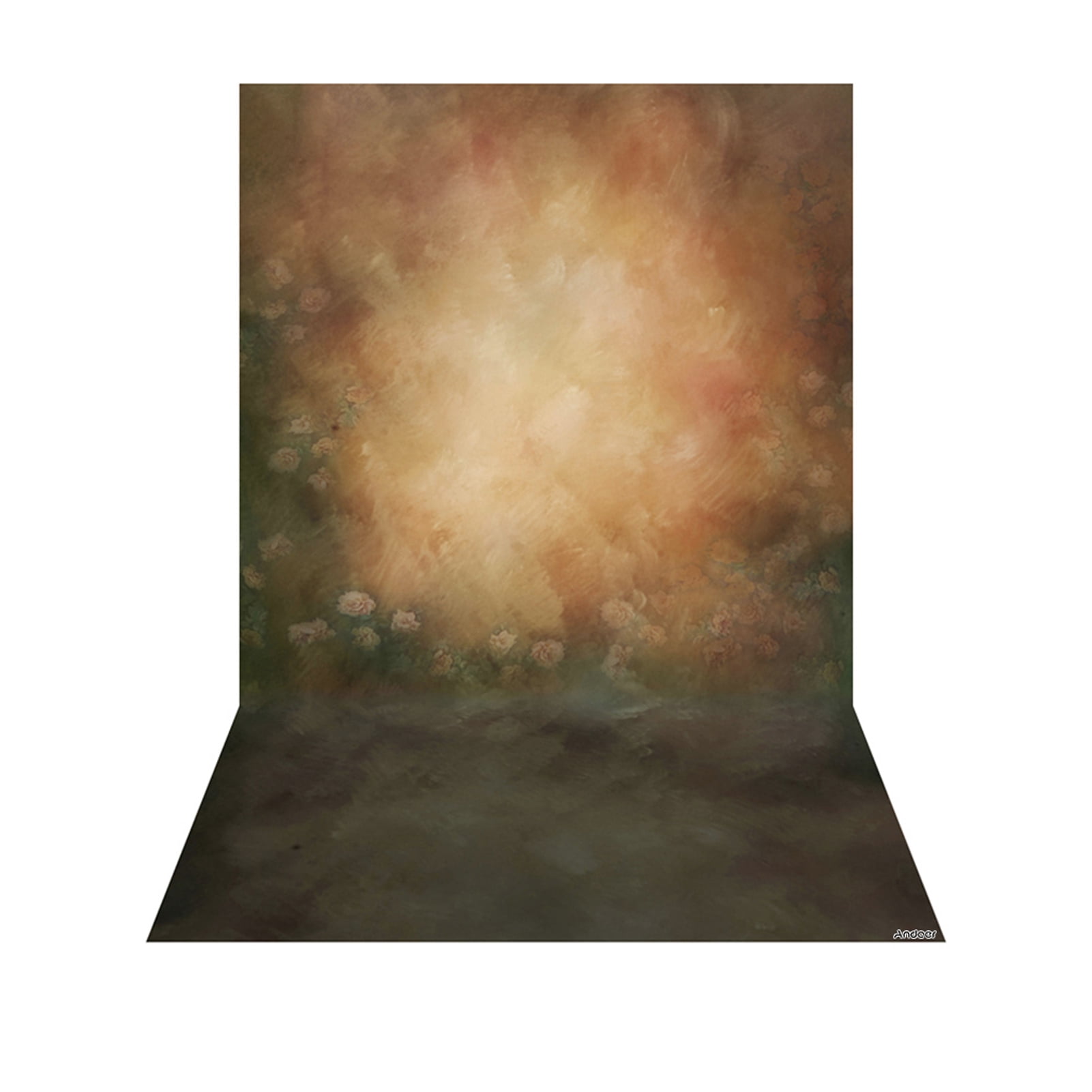 Radirus 5x7ft Photography Background Cloth, Retro Wall Flower Backdrop ...
