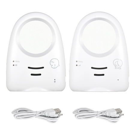Radirus Portable Baby Monitor, Wireless Digital Audio, Crystal Clear Cry Detector, Sensitive Transmission