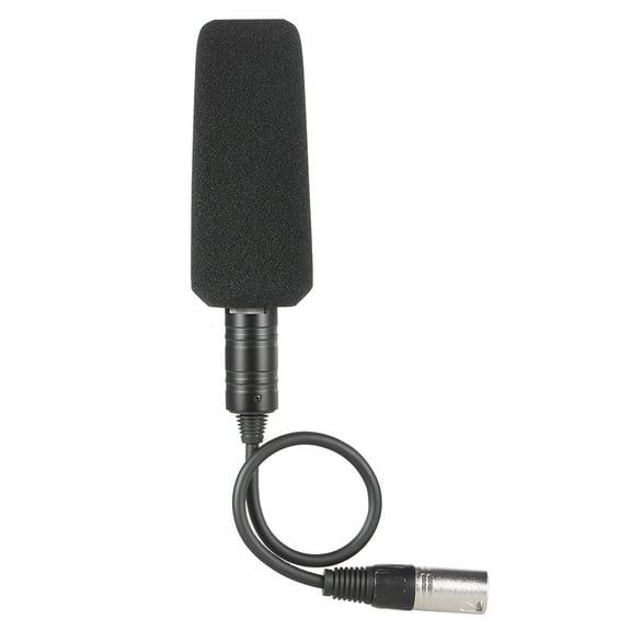 Radirus Professional Unidirectional Microphone for Panosonic Camcorders, XLR Interface, Ideal for Video Recording and Interviews