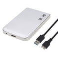 thumbnail image 1 of Radirus Super Speed 6Gbps Aluminum Enclosure, 2TB 2.5" SSD HDD Hard Disk Drive Box, USB 3.0 External Case Caddy for Efficient Data Management, Portable Storage Solution, 1 of 7