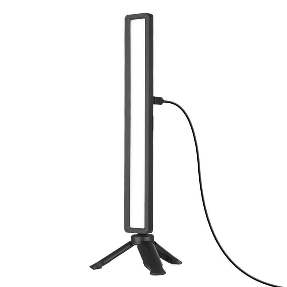Radirus Video Conference Screen Lamp, USB Powered Photography Light Bar with Tripod Screen Clamp, Dimmable for Remote Working and Webinars