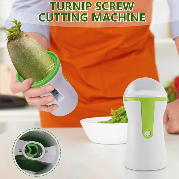 Radish piral Grater licer - Multifunctional Vegetable hredder Chopper, Kitchen Tool for piralizing licing hredding Radishes & Vegetables, 5.51*3in, Multicolor
