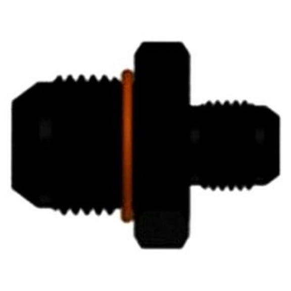 Radium Engineering 10 AN ORB to 6 AN Male Fitting - Black