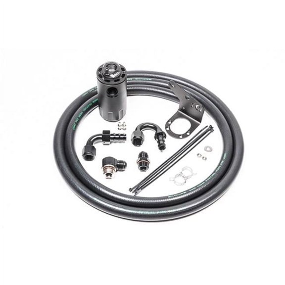 Radium Engineering 20-0481-FL Fluid Lock EcoBoost PCV Catch Can Kit for 2015-20 Ford F150 & Raptor