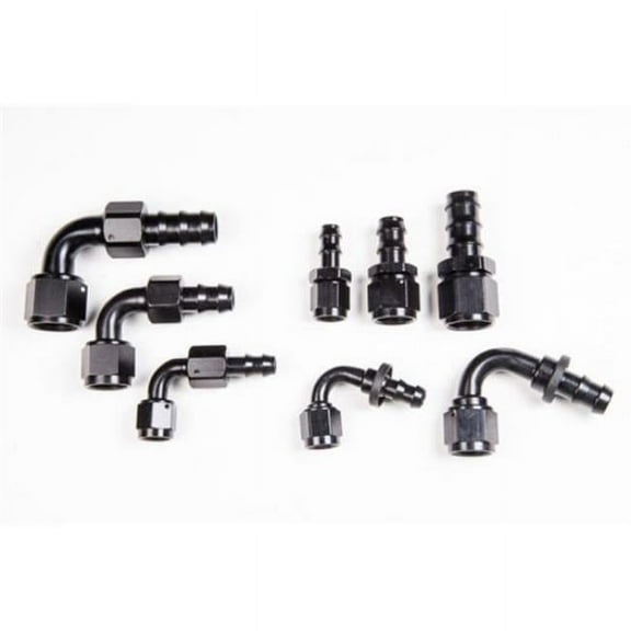 Radium Engineering 8AN Straight Push Lock Hose End