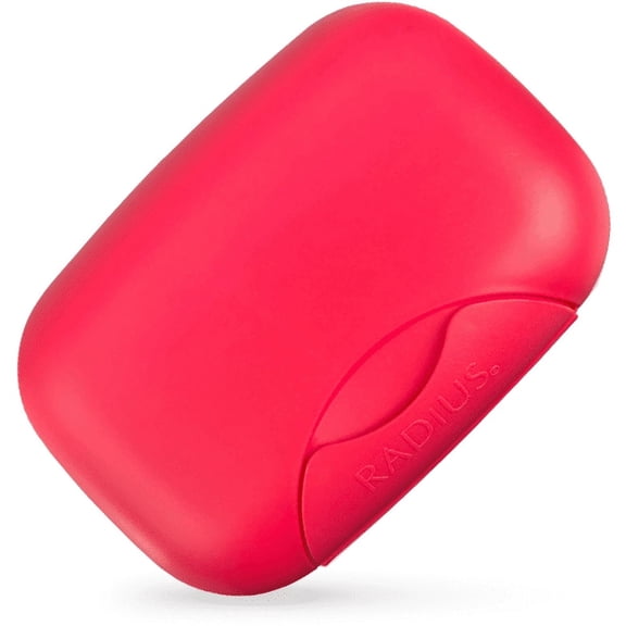 Radius Coral Pink Soap Travel Case