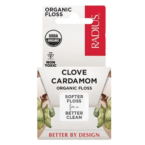 Radius For Adults Clove Cardamom Dental Floss 235196 2 PACK OC