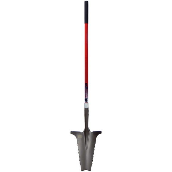 Root Slayer 22511 Garden Shovel with Fiberglass Long Handle