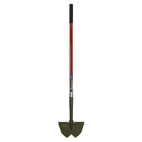 Root Slayer 22711 Garden Edger with Serrated Blade and Fiberglass Long Handle