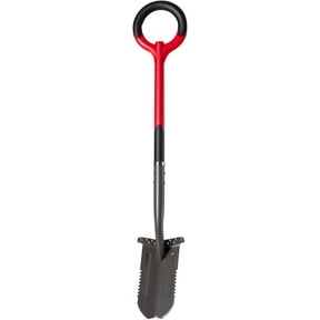Root Slayer 23711 Trench Spade with Serrated Blade and Ergonomic O-Handle