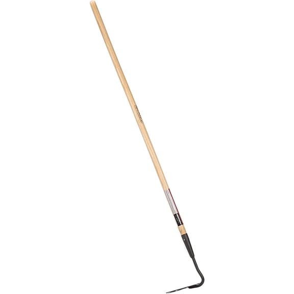 Radius Garden Premium Long Handle 6" Garden Hoe, Wood Shaft
