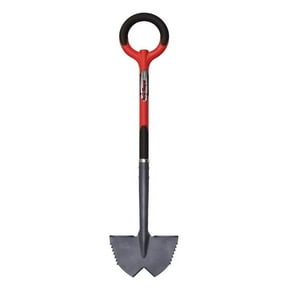 Root Slayer 22611 Garden Edger with Serrated Blade and Ergonomic O-Handle