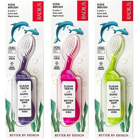 Radius Kid Toothbrush 6 years - Right Hand