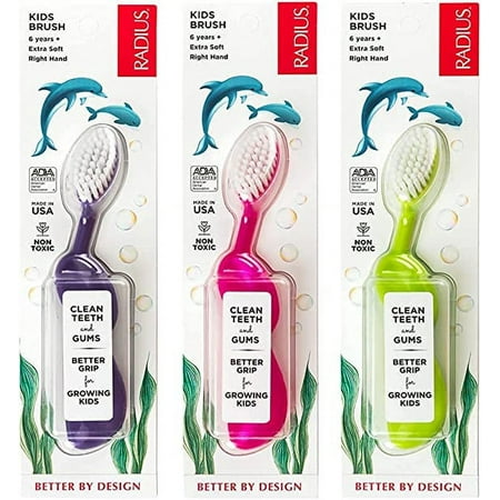 Radius Kid Toothbrush 6 years - Right Hand