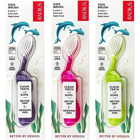 Radius Kid Toothbrush 6 years - Right Hand