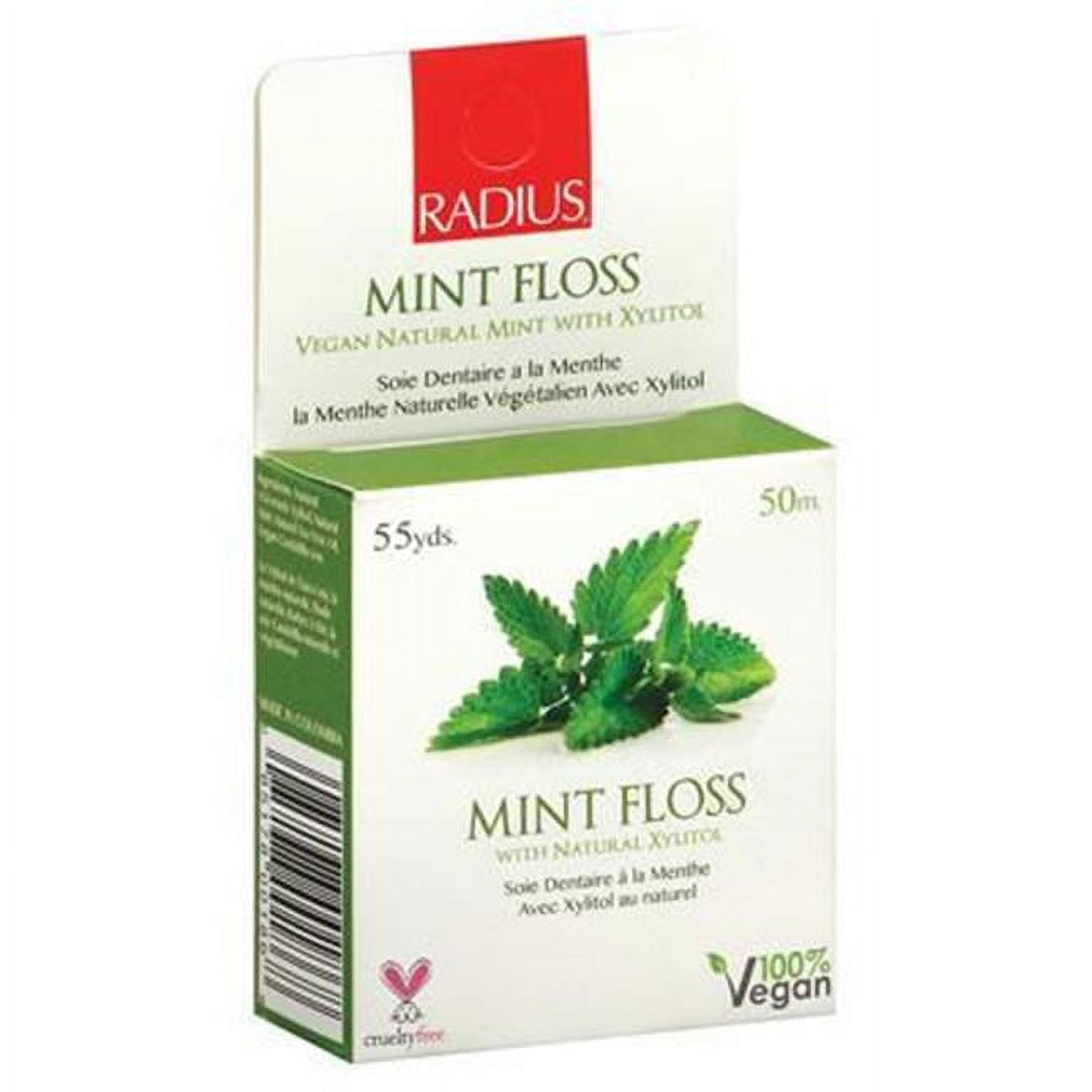 Radius Radius Dental Floss Sachet Xylitol Mint - Walmart.com