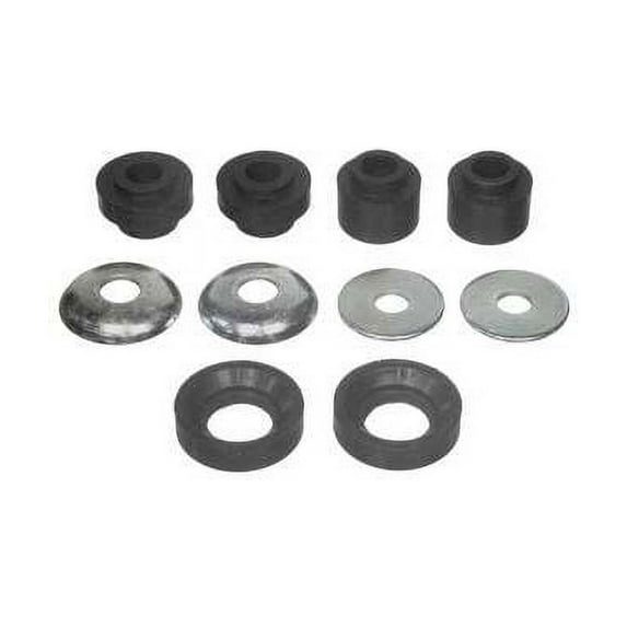 Radius Rod Bushing Kit - Compatible with 1977 - 2002 Ford E-250 Econoline 1978 1979 1980 1981 1982 1983 1984 1985 1986 1987 1988 1989 1990 1991 1992 1993 1994 1995 1996 1997 1998 1999 2000 2001