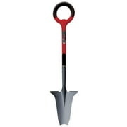 Root Slayer 22011 Multifunctional Garden Shovel with Serrated Root-Cutting Blade, Inverted V-Tip, Reinforced Step Plate and Ergonomic O-Handle