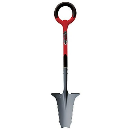 Radius Garden Root Slayer Shovel - Polypropylene Handle, Red - 44.5" x 10.5" — Residential Use, Standard Application