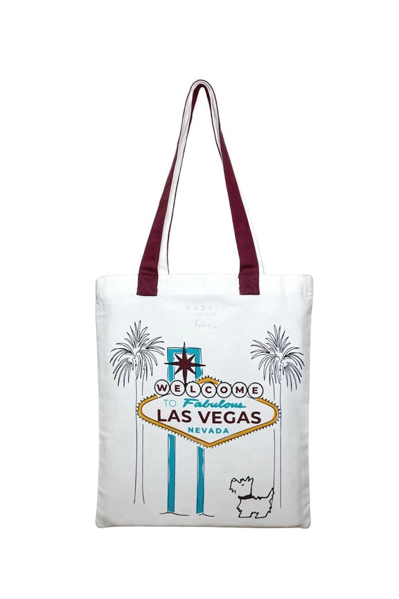 London Women's Welcome To Fabulous Las Vegas Responsible Medium Open Top Canvas Tote Bag