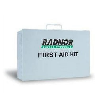 Radnor Empty Two-Shelf 10 Person Mobile Utility First Aid Kit (7 Pack)