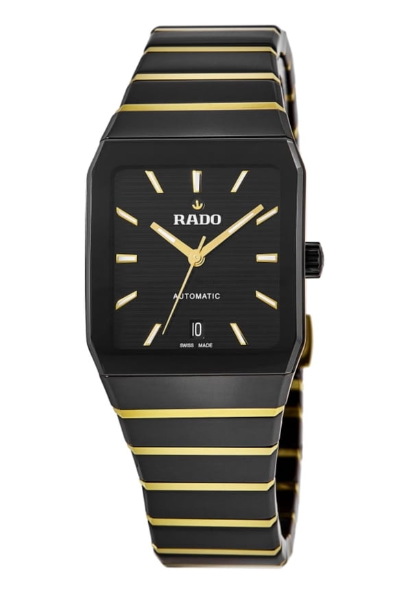 Anatom Automatic Black Dial Ceramic & Stainless Steel Unisex Watch R10200152