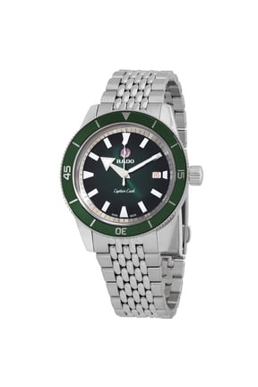 Captain Cook Automatic Green Dial Men's Watch R32505318