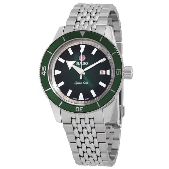 Rado Captain Cook Automatic Green Dial Men's Watch R32505318
