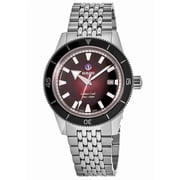 Rado Captain Cook Automatic 42mm Red Dial Stainless Steel Mens Watch R32105353