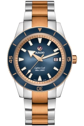 Captain Cook Automatic Steel Blue Dial Men's Watch R32137203