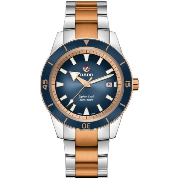 Rado Captain Cook Automatic Steel Blue Dial Men's Watch R32137203