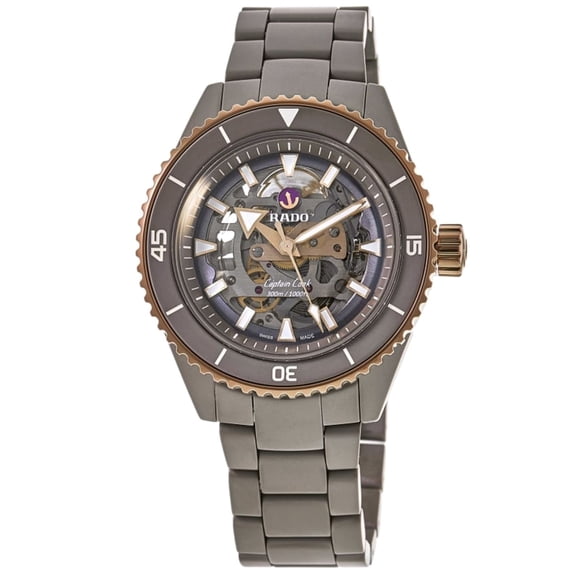Rado Captain Cook High-Tech Ceramic Skeleton Dial Men's Watch R32150162