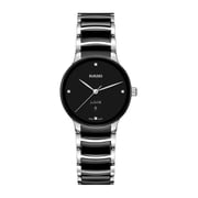 Rado Centrix Diamonds Black Dial Womens Quartz Watch R30026712