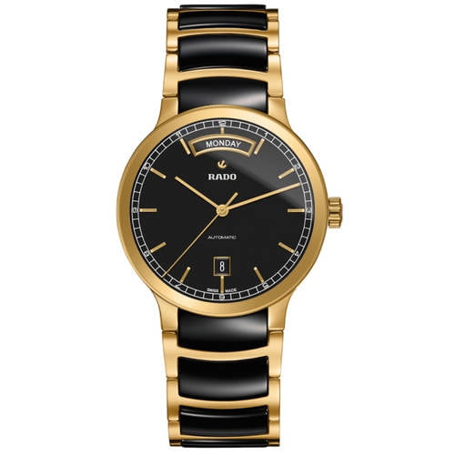 Rado Centrix Gold-Tone and Ceramic Automatic Men's Watch, R30157162 ...