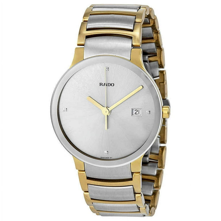 Rado Centrix Jubile Silver Dial Two-tone Men's Watch R30931713