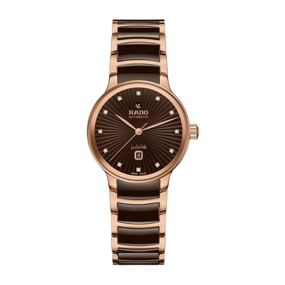 Rado Centrix Women's Brown Dial Automatic Watch R30019732