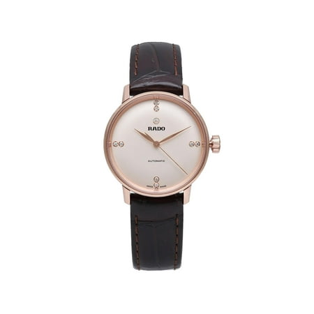 Rado Coupole Classic 31mm Rose Gold Steel Beige Dial Ladies Watch R22865765