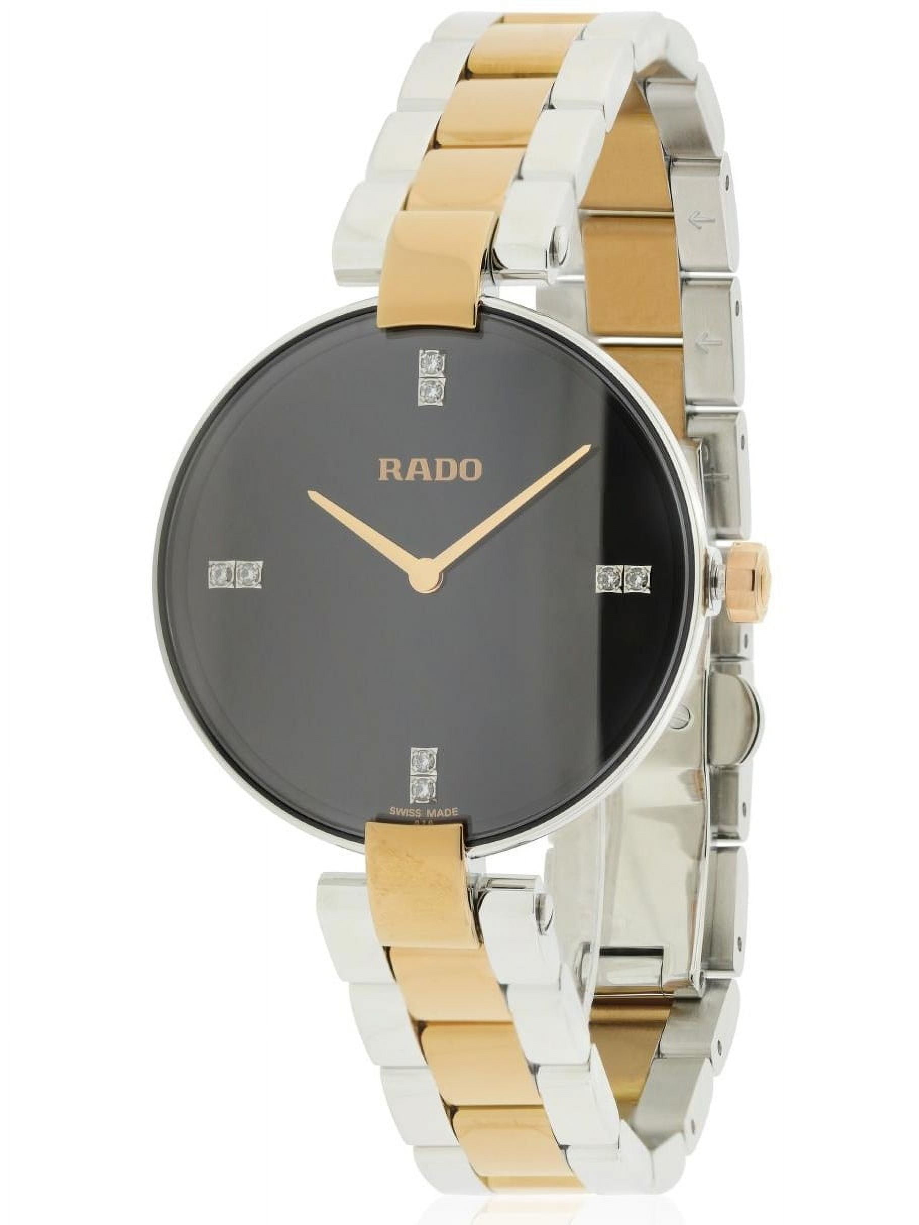 Rado Coupole Diamond Two Tone Ladies Watch R22850703