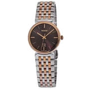 Rado Florence 30mm Brown Dial Two-Tone Stainless Steel Womens Watch R48913303