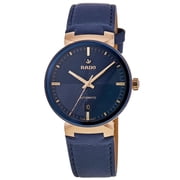 Rado Florence Automatic 39mm Blue Dial Leather Strap Mens Watch R48905205