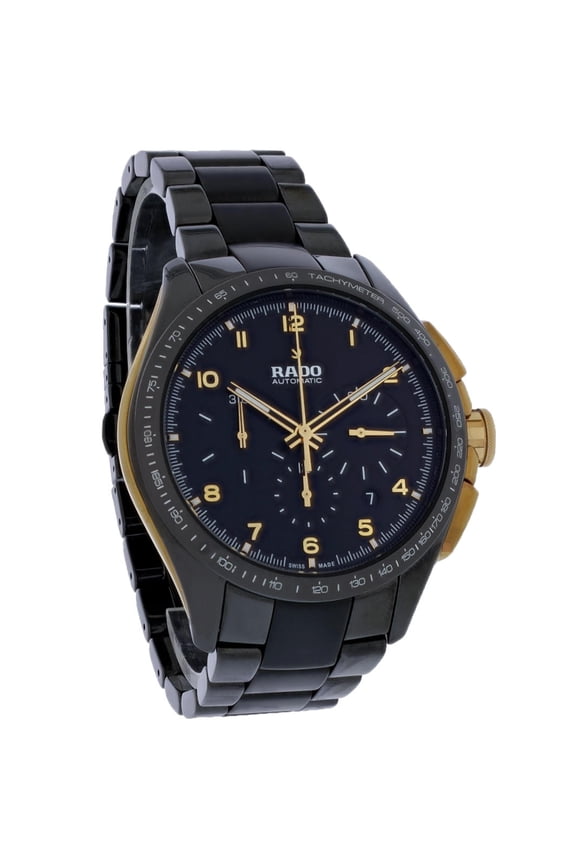 HyperChrome Men's Black Ceramic Chronograph Automatic Watch R32111162
