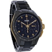 Rado HyperChrome Mens Black Ceramic Chronograph Automatic Watch R32111162