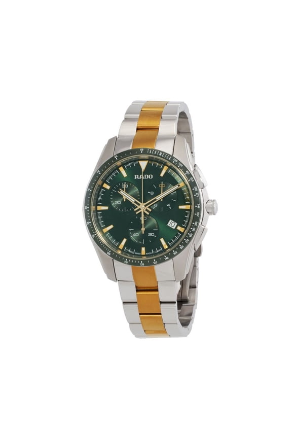 HyperChrome Men's Chronograph Green Dial Two-Tone Quartz Watch R32259323