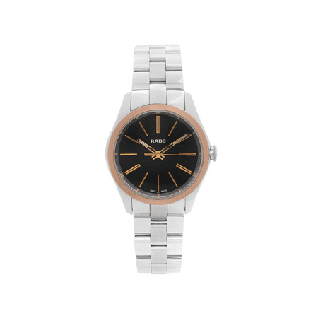 Rado Hyperchrome 31mm Stainless Steel Black Dial Quartz Ladies Watch R32976163