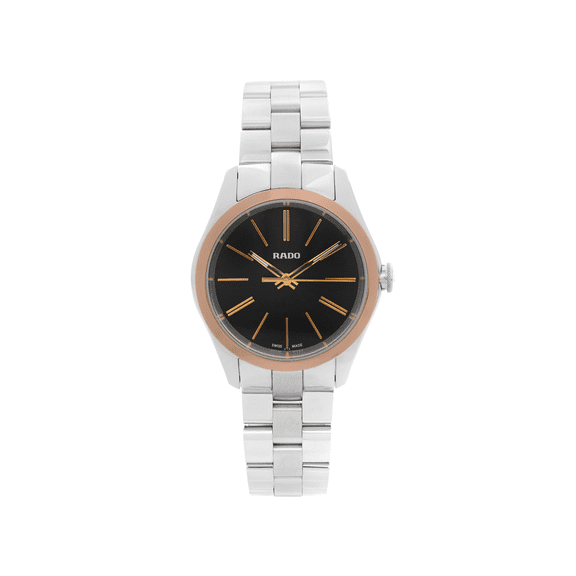 Rado Hyperchrome 31mm Stainless Steel Black Dial Quartz Ladies Watch R32976163