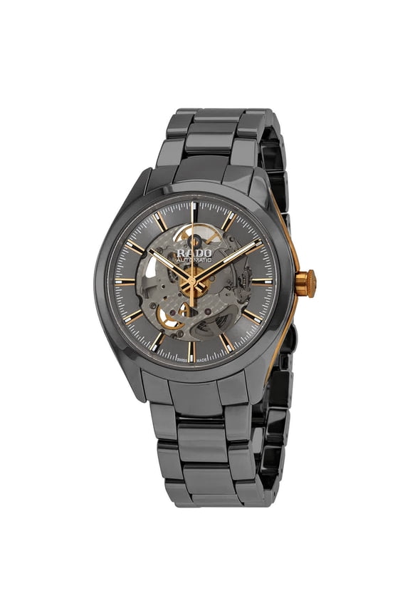 Hyperchrome Automatic Open Heart Grey Dial Ceramic Men's Watch R32021102